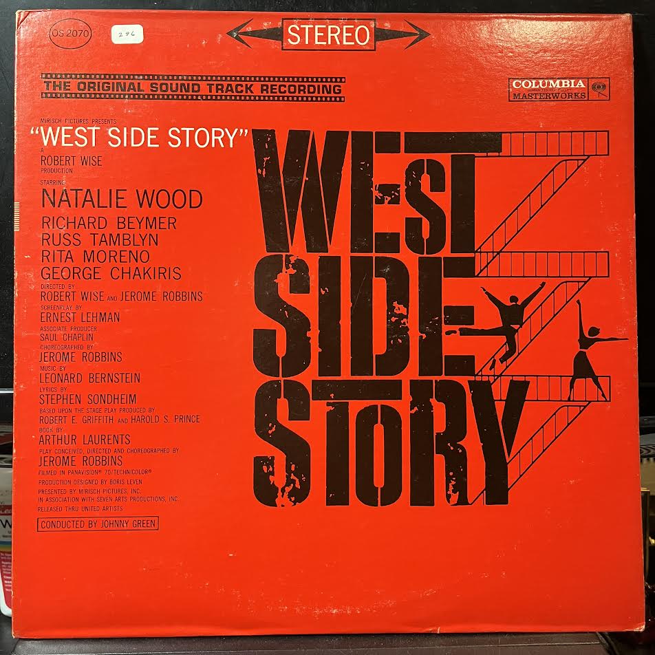 Leonard Bernstein - West Side Story (The Original Sound Track Recording) (VINYL) | Near Mint (NM) Excellent+ (EX+)