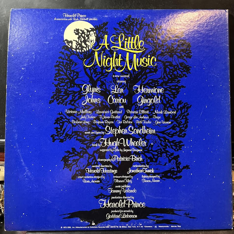 Stephen Sondheim - A Little Night Music (Original Broadway Cast Album) (VINYL) | Near Mint (NM) Near Mint (NM)