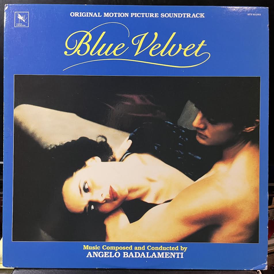 Angelo Badalamenti - Blue Velvet (Original Motion Picture Soundtrack) (VINYL) | Near Mint (NM) Excellent+ (EX+)
