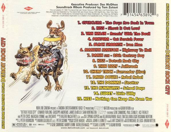 Various - Detroit Rock City (Music From The Motion Picture) (cd) | Near Mint (NM) Near Mint (NM)