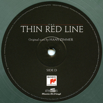 Hans Zimmer - The Thin Red Line (Original Motion Picture Soundtrack) (2xVINYL) | Near Mint (NM or M-) Near Mint (NM)