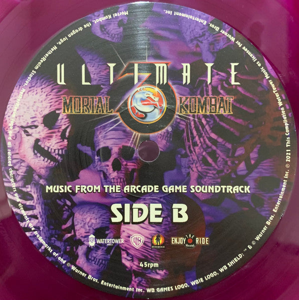 Dan Forden - Ultimate Mortal Kombat 3: Music From The Arcade Game Soundtrack ("PURPLE SKELETON EXPLOSION" VINYL) | Near Mint (NM or M-)