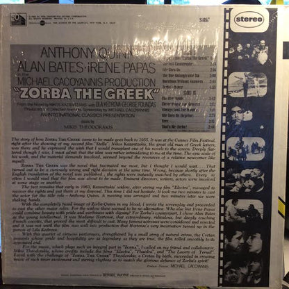 Mikis Theodorakis - Zorba The Greek (Original Soundtrack) (VINYL) |