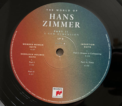 Hans Zimmer - The World of Hans Zimmer - Part II: A New Dimension (3xVINYL) | Near Mint (NM) Near Mint (NM)