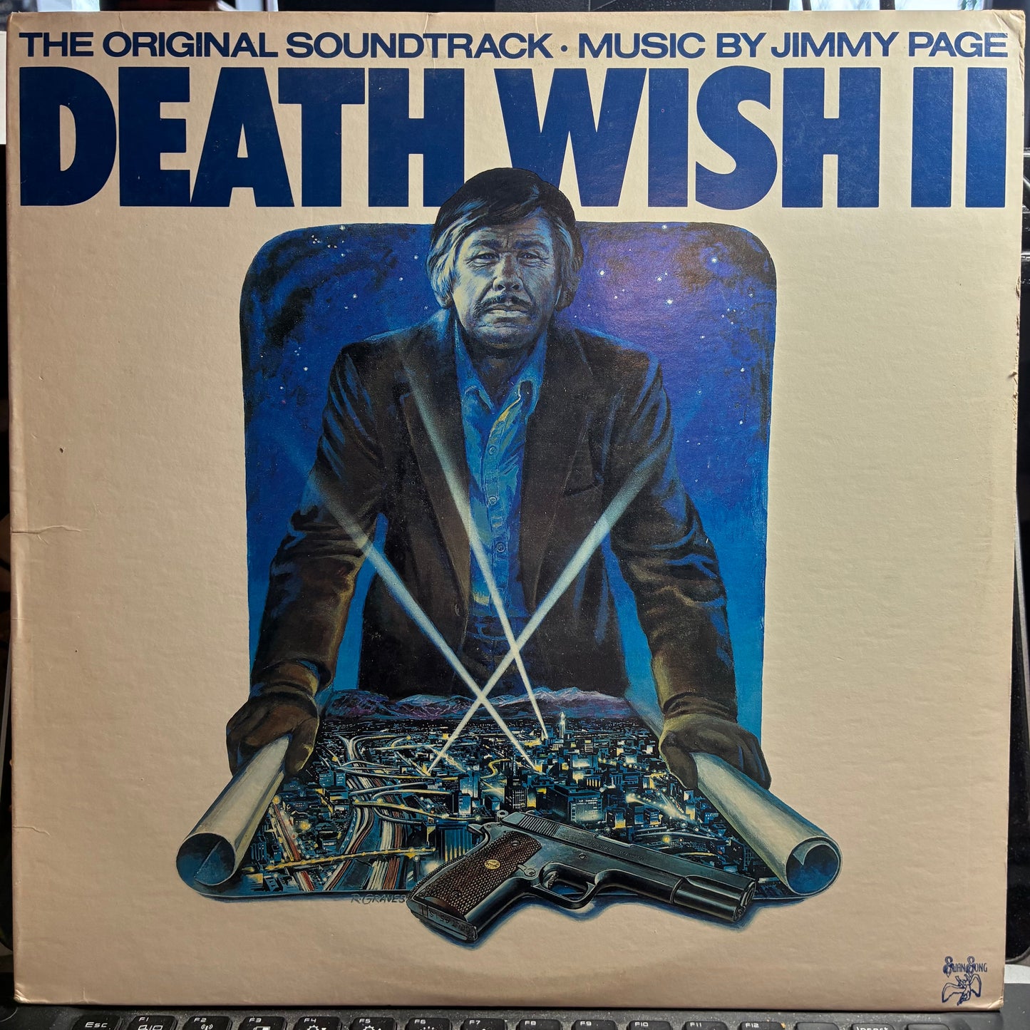 Jimmy Page - Death Wish II (The Original Soundtrack) (VINYL) | Near Mint (NM or M-) Excellent (EX)