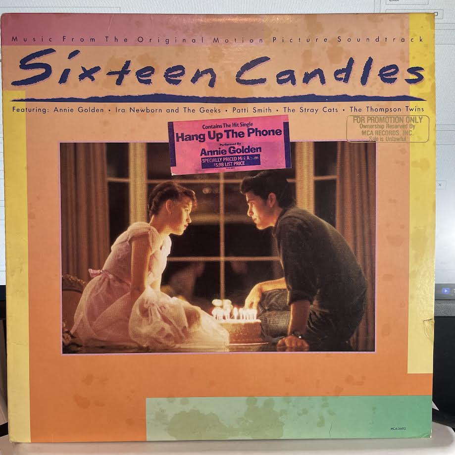 Various - Sixteen Candles: Music From The Original Motion Picture Soundtrack (VINYL) | Very Good Plus (VG+) Excellent (EX)