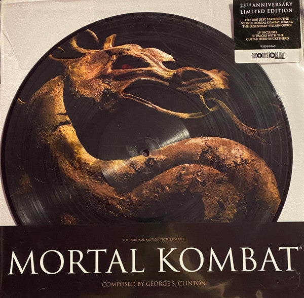 George S. Clinton - Mortal Kombat (Original Motion Picture Score) (PICTURE DISC VINYL) | Very Good Plus (VG+) Excellent (EX)