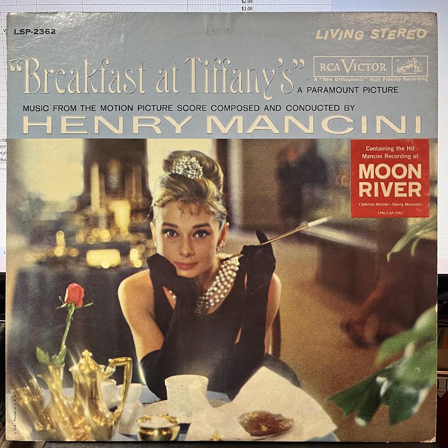 Henry Mancini - Breakfast At Tiffany's (Music From The Motion Picture Score) (VINYL) | Excellent (EX)
