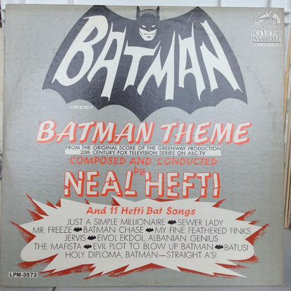 Neal Hefti - Batman Theme And 11 Hefti Bat Songs (VINYL) | Very Good (VG) Excellent (EX)