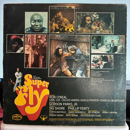 Curtis Mayfield - Super Fly (The Original Motion Picture Soundtrack) (VINYL) | Very Good (VG) Very Good Plus (VG+)