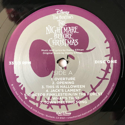 Tim Burton's The Nightmare Before Christmas (Original Motion Picture Soundtrack) | Mint (M) Mint (M)