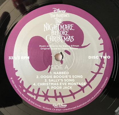 Tim Burton's The Nightmare Before Christmas (Original Motion Picture Soundtrack) | Mint (M) Mint (M)