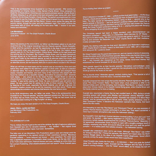 It's The Great Pumpkin, Charlie Brown (Original Soundtrack Recording) | Mint (M) Mint (M)