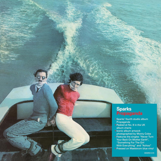 Sparks - Propaganda: 50th Anniversary Edition (Limited Edition, 140 Gram "Maelstrom" Blue Colored Vinyl) [Import] |