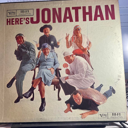 Jonathan Winters - Here's Jonathan (VINYL) | Excellent+ (EX+) Excellent (EX)