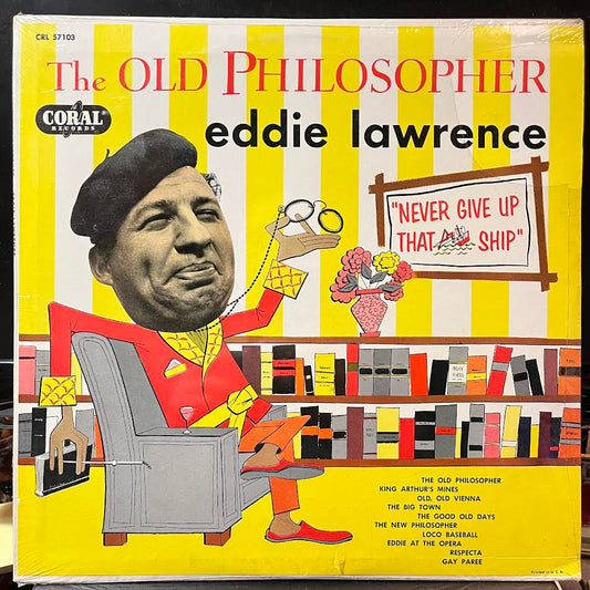 Eddie Lawrence - The Old Philosopher (VINYL) | Mint (M) Near Mint (NM)