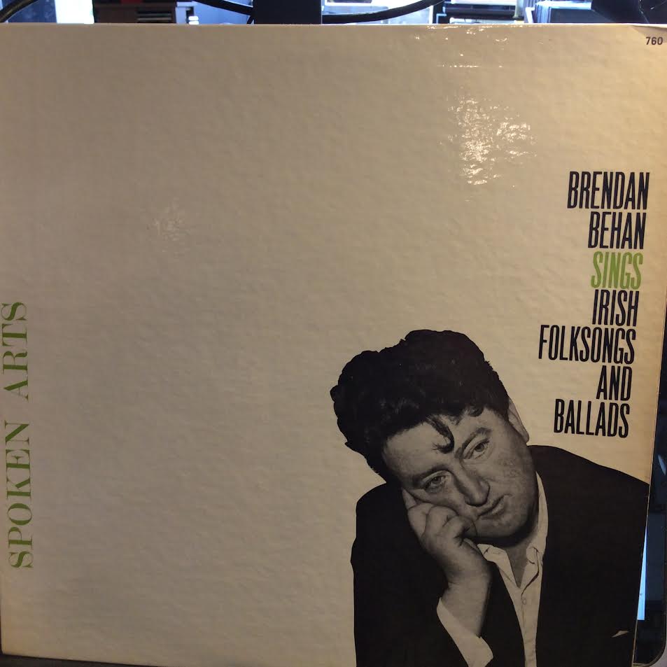 Brendan Behan - Irish Folksongs And Ballads (VINYL) | Near Mint- (NM-) Near Mint (NM)