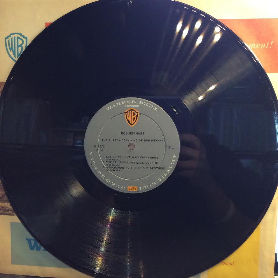 Bob Newhart - The Button-Down Mind Of Bob Newhart (VINYL) | Near Mint (NM) Excellent (EX)