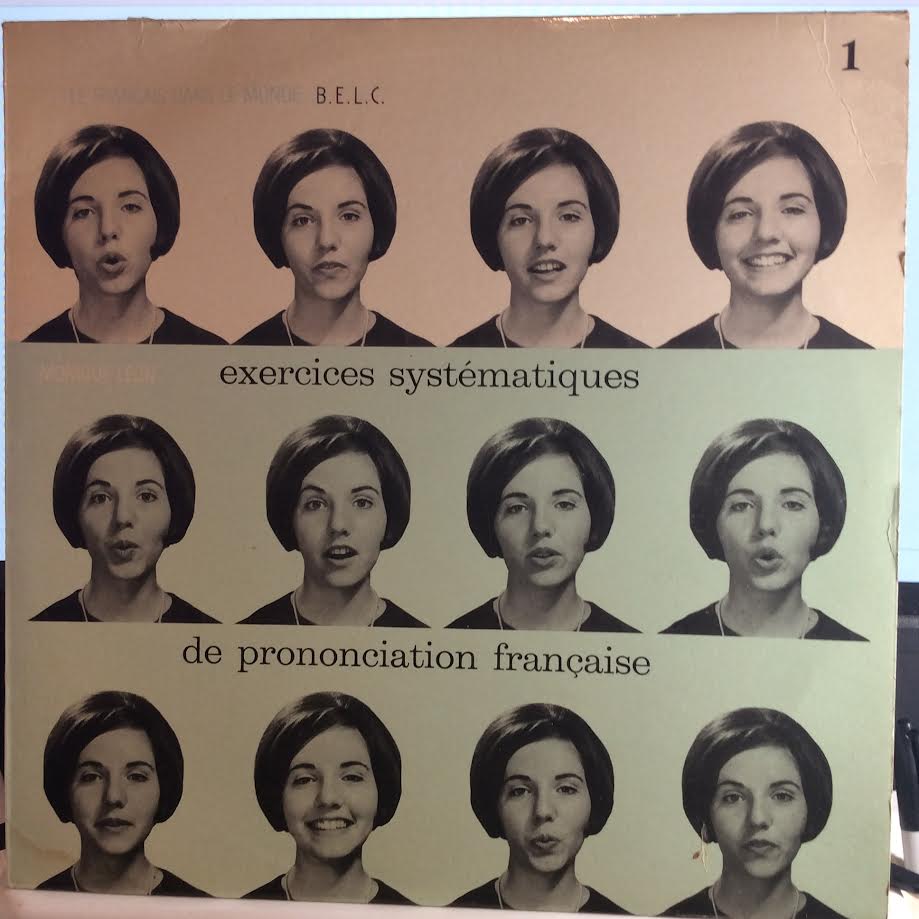 Monique Léon - Exercises Systematiques De Prononciation Francaise (VINYL) | Near Mint (NM or M-) Very Good Plus (VG+)