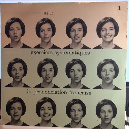 Monique Léon - Exercises Systematiques De Prononciation Francaise (VINYL) | Near Mint (NM or M-) Very Good Plus (VG+)