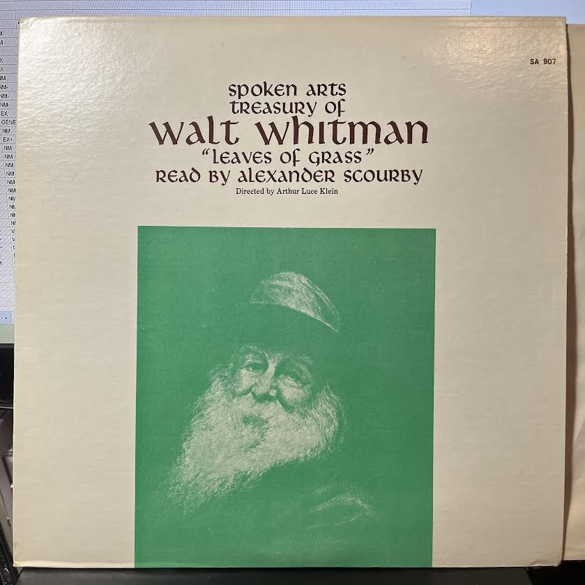 Treasury Of Walt Whitman: Leaves Of Grass (VINYL) | Near Mint (NM) Near Mint (NM)