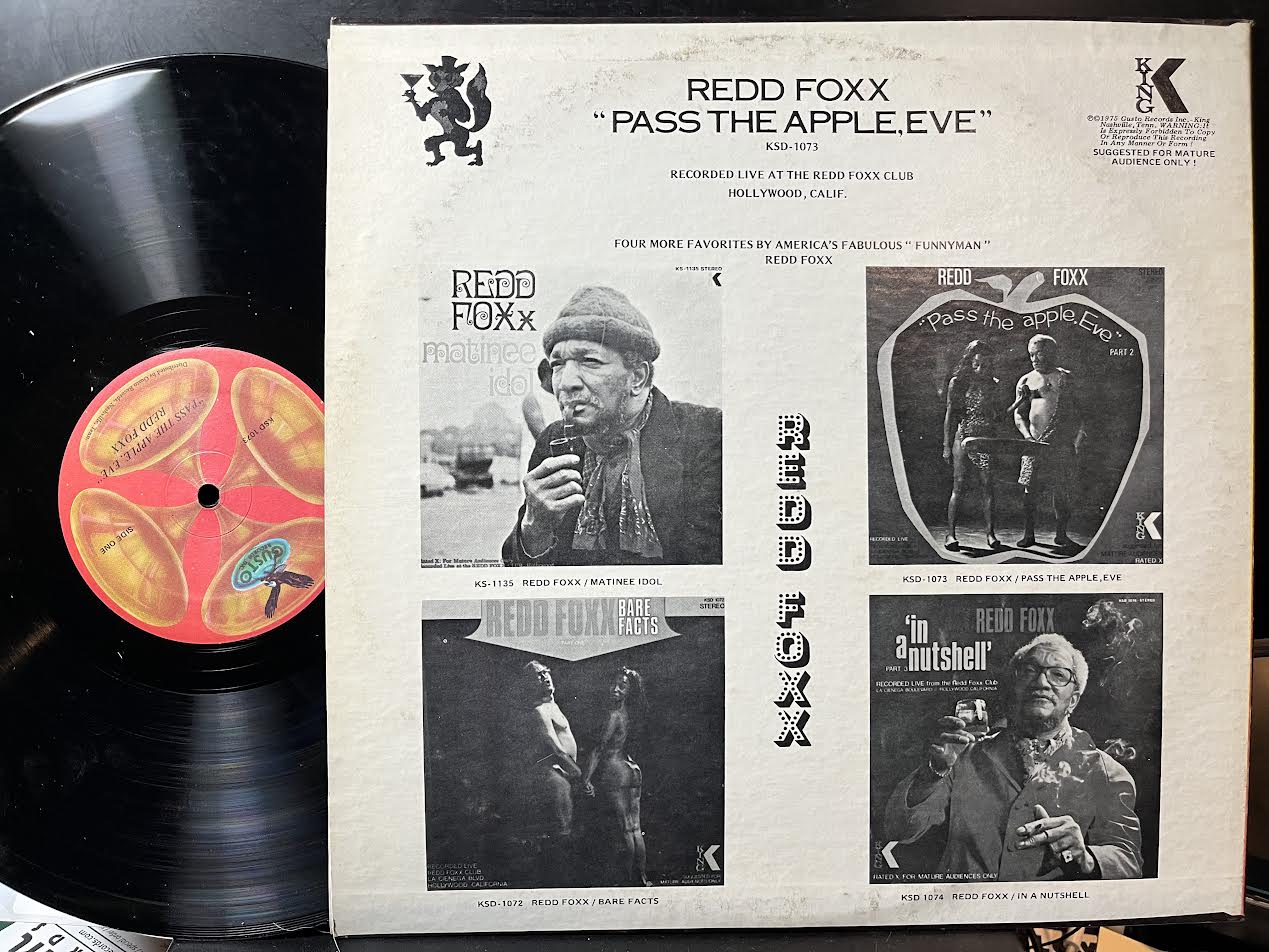 Redd Foxx - Pass The Apple, Eve - Part Two (VINYL) | Near Mint (NM) Excellent+ (EX+)