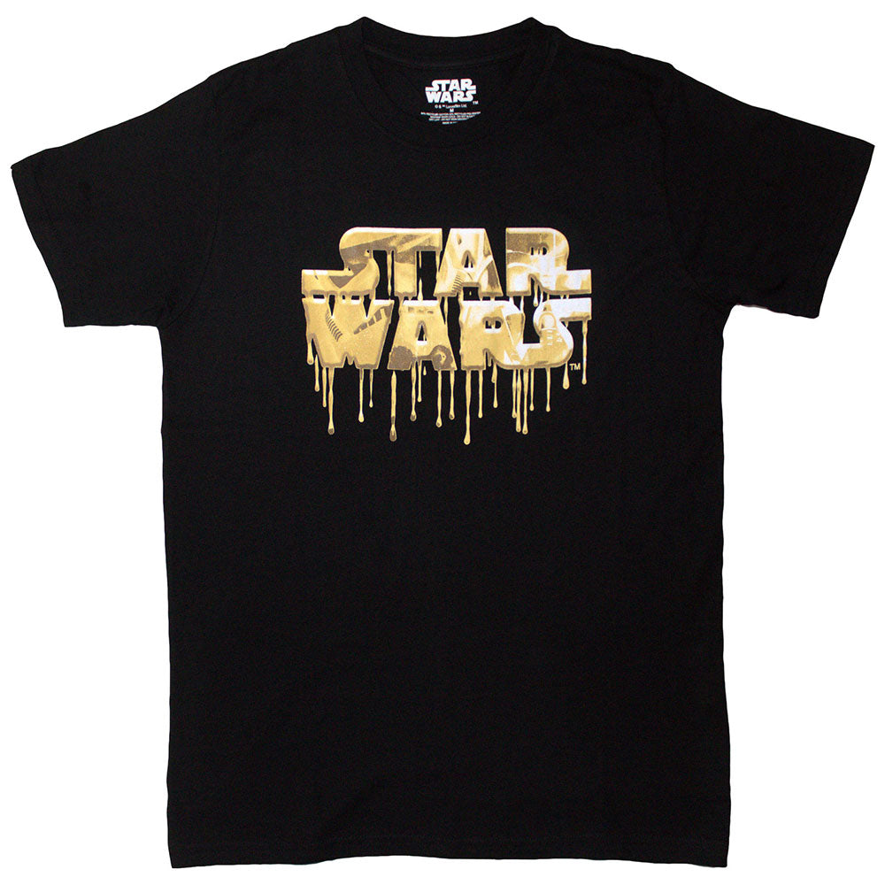 Star Wars - Gold Drip Logo |