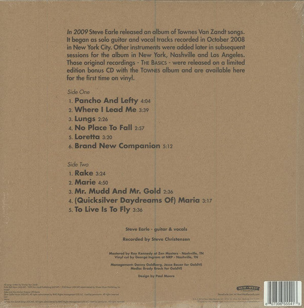 Townes: The Basics | Mint (M) Mint (M)