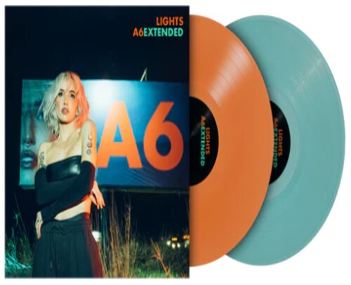 Lights - A6EXTENDED (BLUE/ORANGE 2xVINYL) | Mint (M) Mint (M)