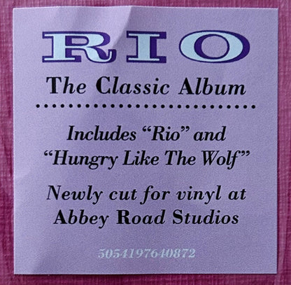Rio (VINYL) | Mint (M) Mint (M)