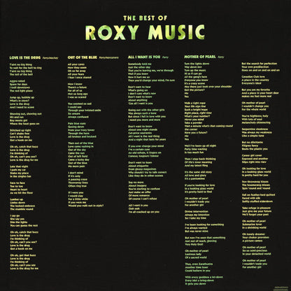 The Best Of Roxy Music | Mint (M) Mint (M)