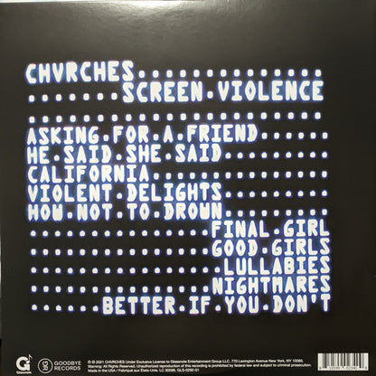 Screen Violence (VINYL) | Mint (M) Mint (M)
