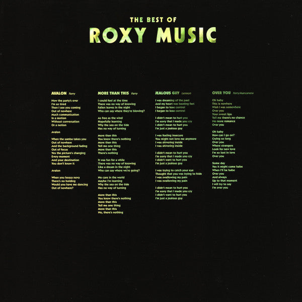 The Best Of Roxy Music | Mint (M) Mint (M)