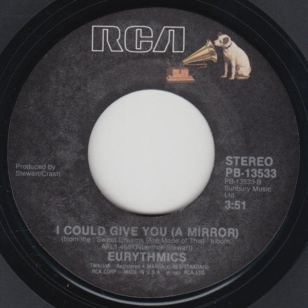 Eurythmics - Sweet Dreams (Are Made Of This) (7") | Excellent+ (EX+) Excellent (EX)