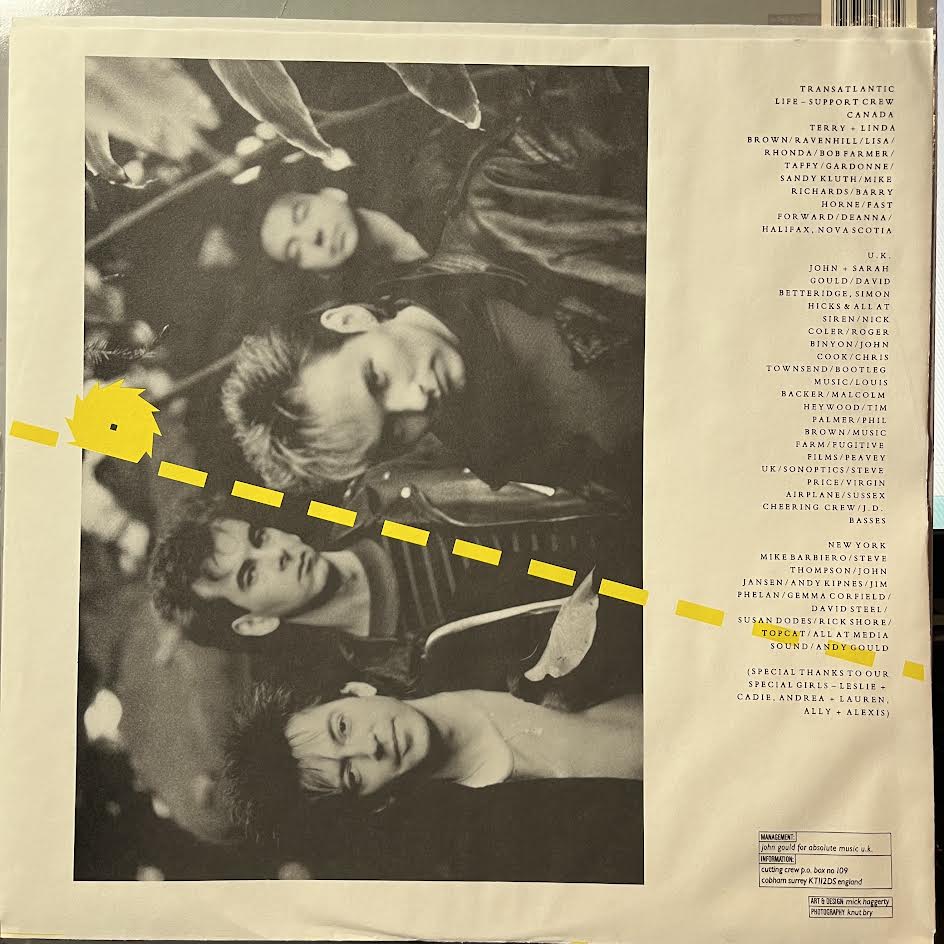 Cutting Crew - Broadcast (VINYL) | Excellent+ (EX+) Near Mint (NM)