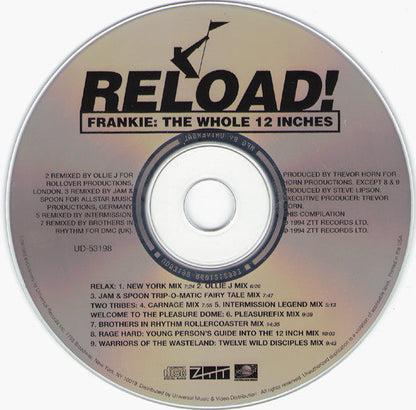 Frankie Goes To Hollywood - Reload! Frankie: The Whole 12 Inches (CD) | Excellent (EX)