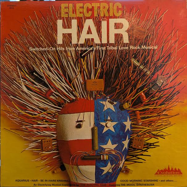 The Electric Hair - Electric Hair - Switched-On Hits From America's First Tribal Love Rock Musical (VINYL) | Near Mint (NM or M-)