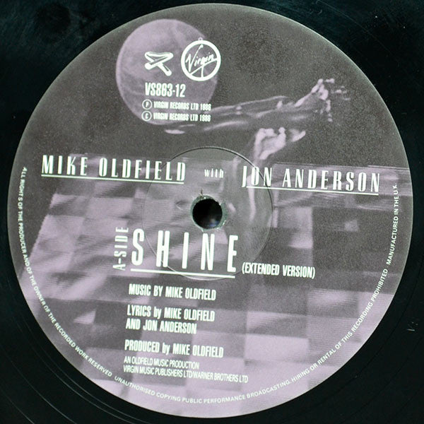 Mike Oldfield - Shine (12" VINYL) | Near Mint (NM) Near Mint (NM)