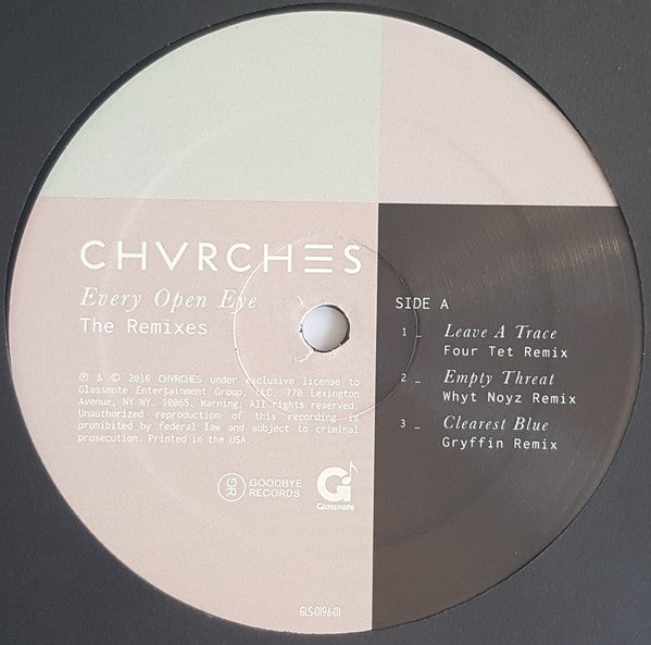 Chvrches - Every Open Eye (The Remixes) (VINYL) | Near Mint (NM) Near Mint (NM)