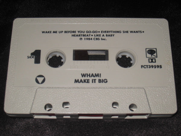Wham! - Make It Big (CASSETTE) | Near Mint (NM or M-) Excellent (EX)
