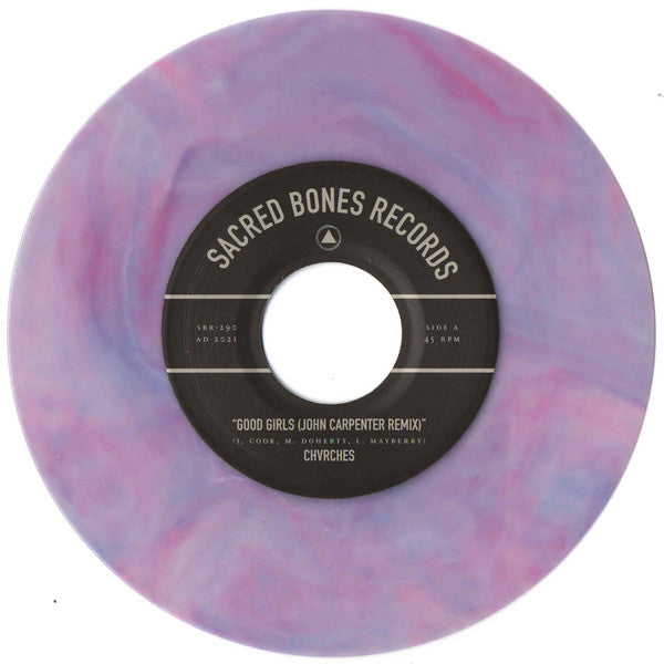 Chvrches - Good Girls (John Carpenter Remix) b/w Turning The Bones (CHVRCHES Remix) (7") | Near Mint (NM) Near Mint (NM)
