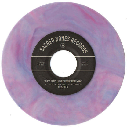 Chvrches - Good Girls (John Carpenter Remix) b/w Turning The Bones (CHVRCHES Remix) (7") | Near Mint (NM) Near Mint (NM)
