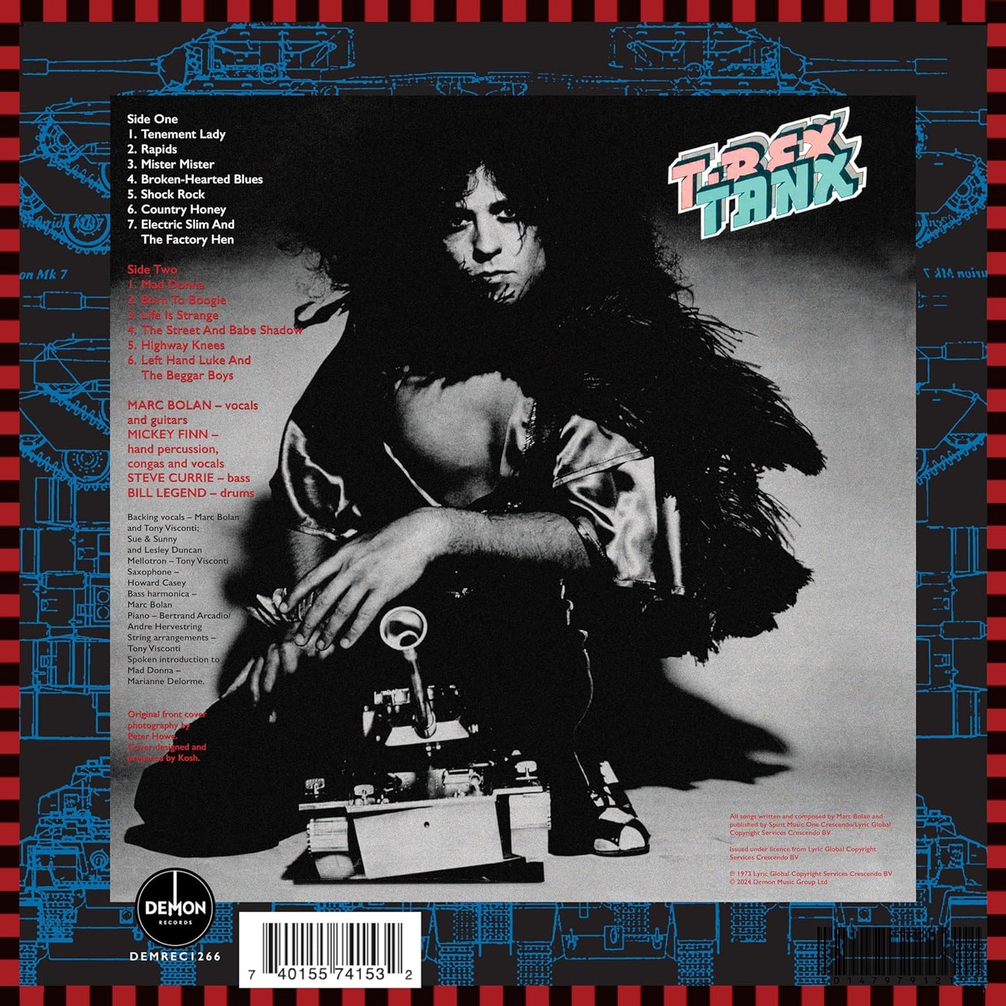 T. Rex - Tanx (Limited Edition, Picture Disc Vinyl) (Black Friday 2024) |