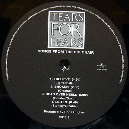 Songs From The Big Chair (VINYL) | Mint (M) Mint (M)