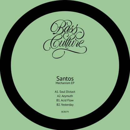 Santos - Mechanism EP (VINYL) | Mint (M) Mint (M)