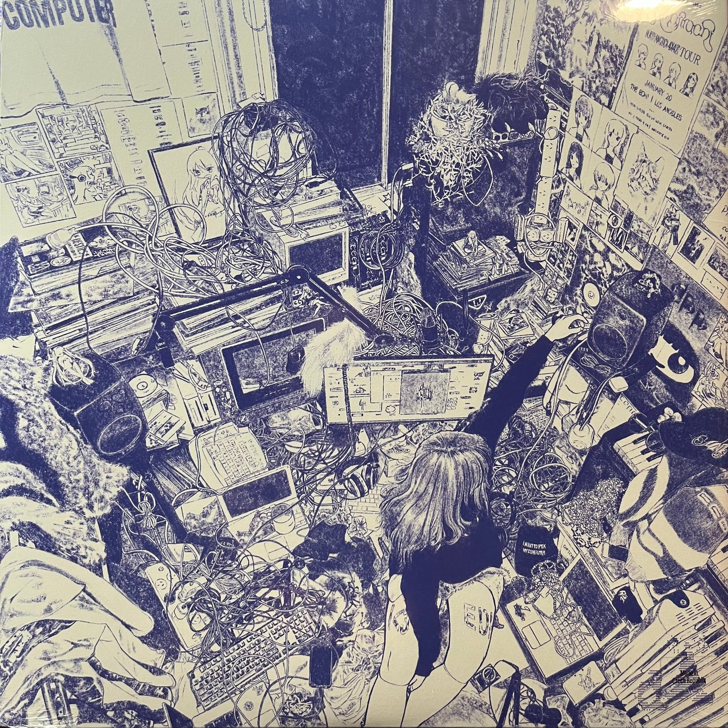 Ninajirachi - I Love My Computer (BLUE/WHITE SPLIT VINYL) |
