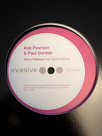 Rob Pearson - Who's The Boss (VINYL) |