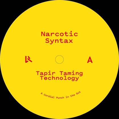 Narcotic Syntax - Tapir Taming Technology EP (VINYL) | Mint (M) Mint (M)