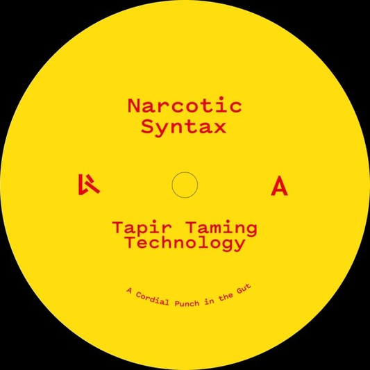 Narcotic Syntax - Tapir Taming Technology EP (VINYL) | Mint (M) Mint (M)