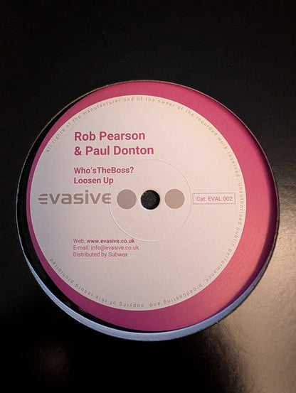 Rob Pearson - Who's The Boss (VINYL) |